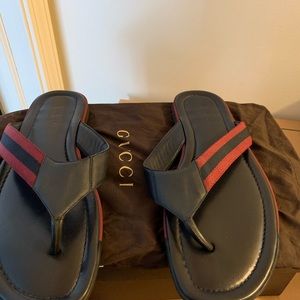 Gucci flip flops
